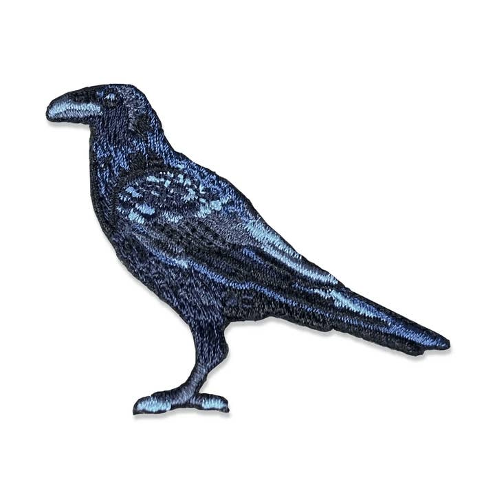 Common Raven Patch for wholesale by Bird Collective