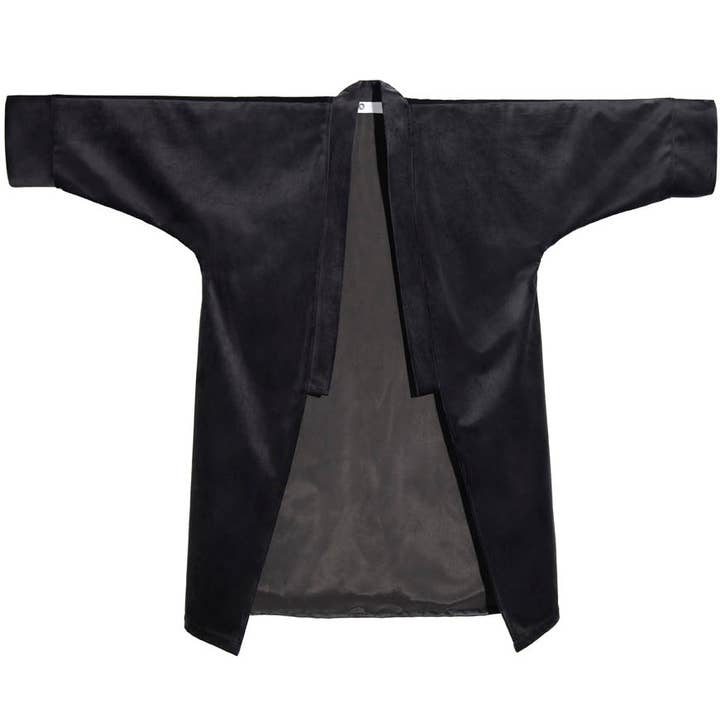 Caftan de Veludo Preto por atacado de SAC & BAGS