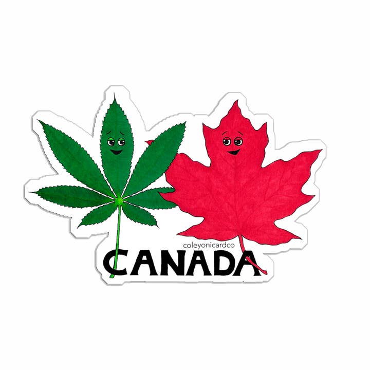 Canadese beste buds bumpersticker/vinylsticker voor wholesale door Cole-Yoni Inc.