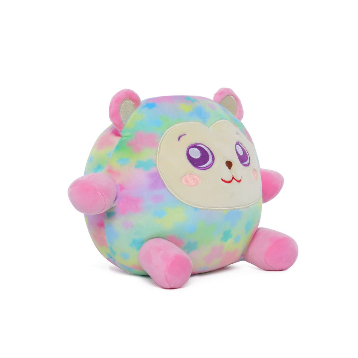 World Roller Toys - Wholesale Stuffed/Plush Toy - Kids & Baby - Mona the monkey | Glow in the Dark 7.5" Soft Plush Toy7