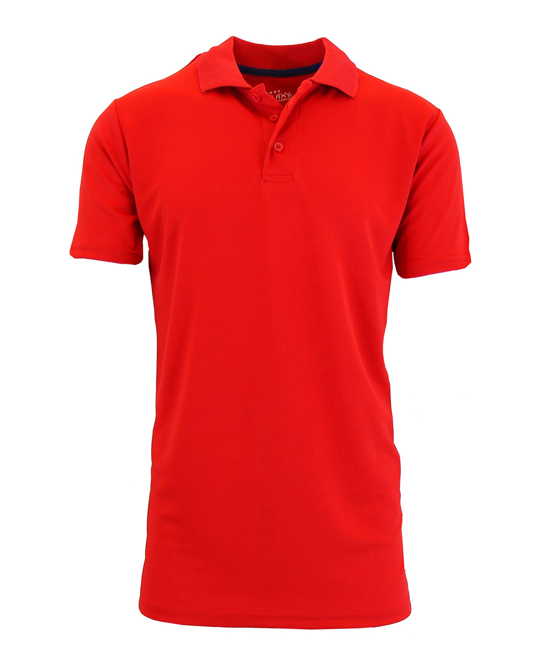 Galaxy By Harvic - Wholesale Polo - Men's - Galaxy by Harvic Men's Dry Fit Moisture-Wicking Polo Shirt3