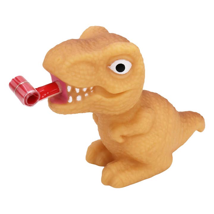 ASSORTED Tongue-out T-rex Dinosaur Squeaky Gag Toy for wholesale on Faire8