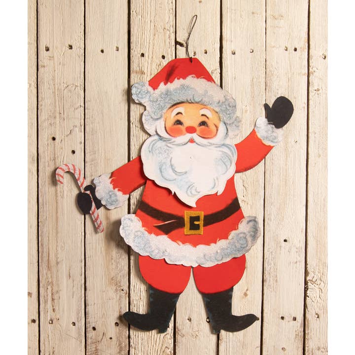 Bethany Lowe Designs - Wholesale Decorative Figurine - Retro Rockin' Santa