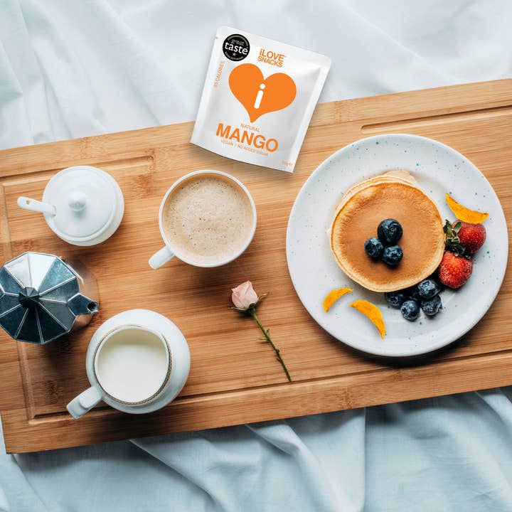 iLOVE SNACKS - Wholesale Dried/Dehydrated Fruit - Gently Dehydrated Mango, Vegan, GMO Free, Gluten Free1