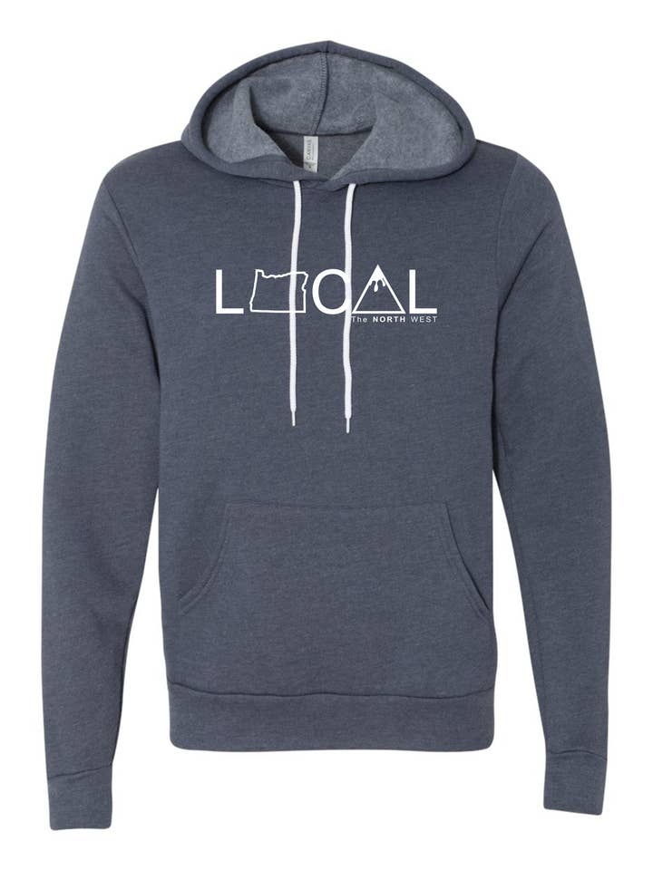 Jacknut Apparel - Vente Sweat à capuche – unisexe - Sweat-shirt The North West OREGON Local2