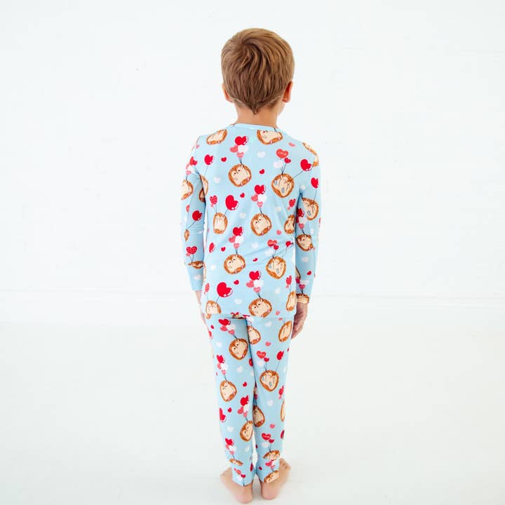 Dreamiere - Wholesale Sleepwear Set - Kids - Hedge Over Heels Valentine Two Piece Pajamas Set