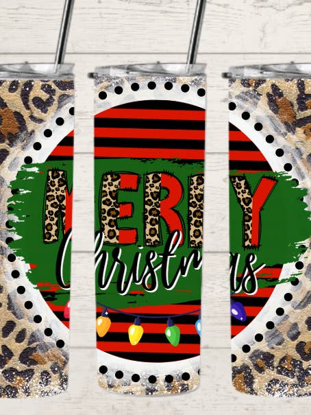Merry Christmas Tumbler for wholesale by Inspired by YOU Jewelry