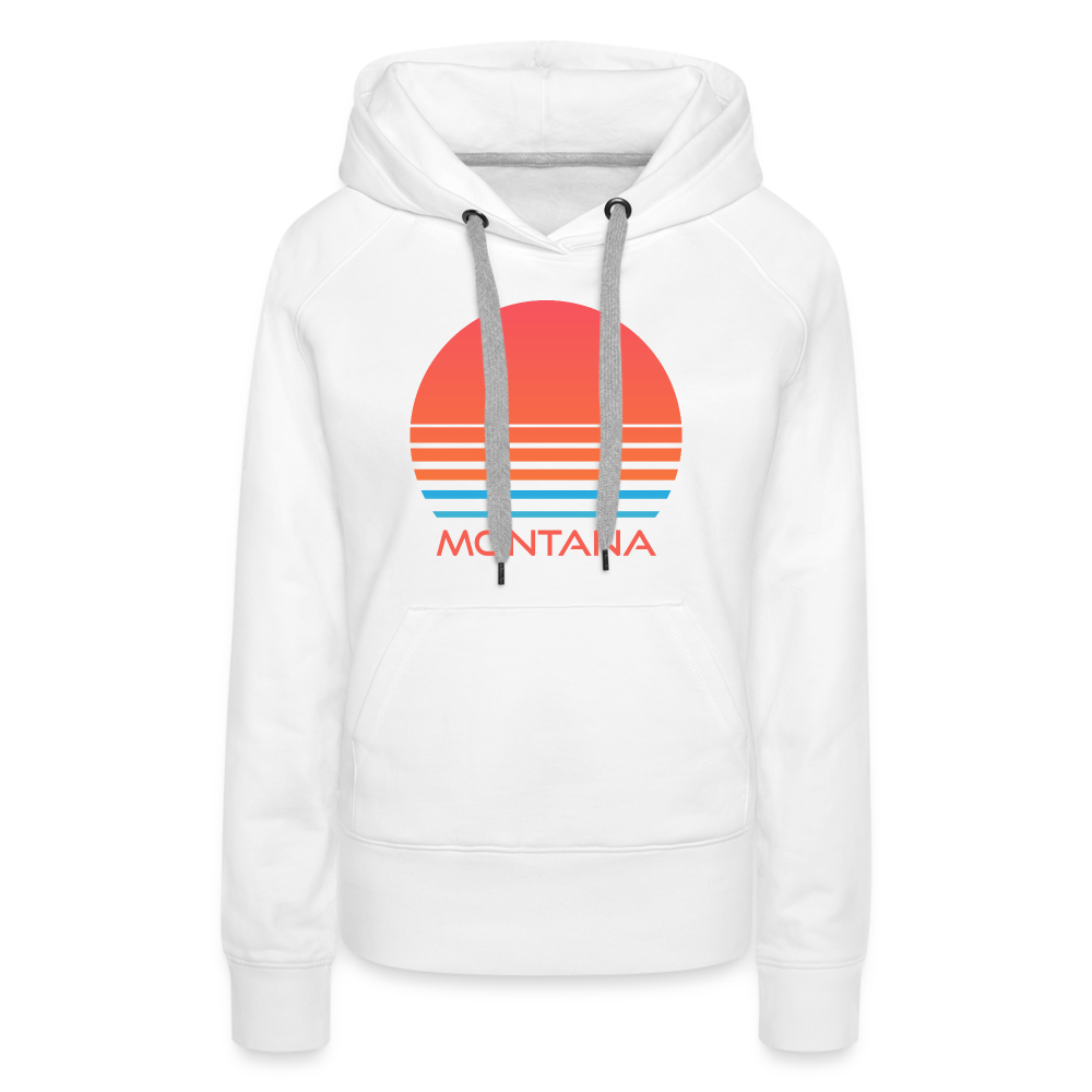 Hey Mountains - Wholesale Hoodie - Women's - Premium Women's Montana Hoodie - Retro 80s4