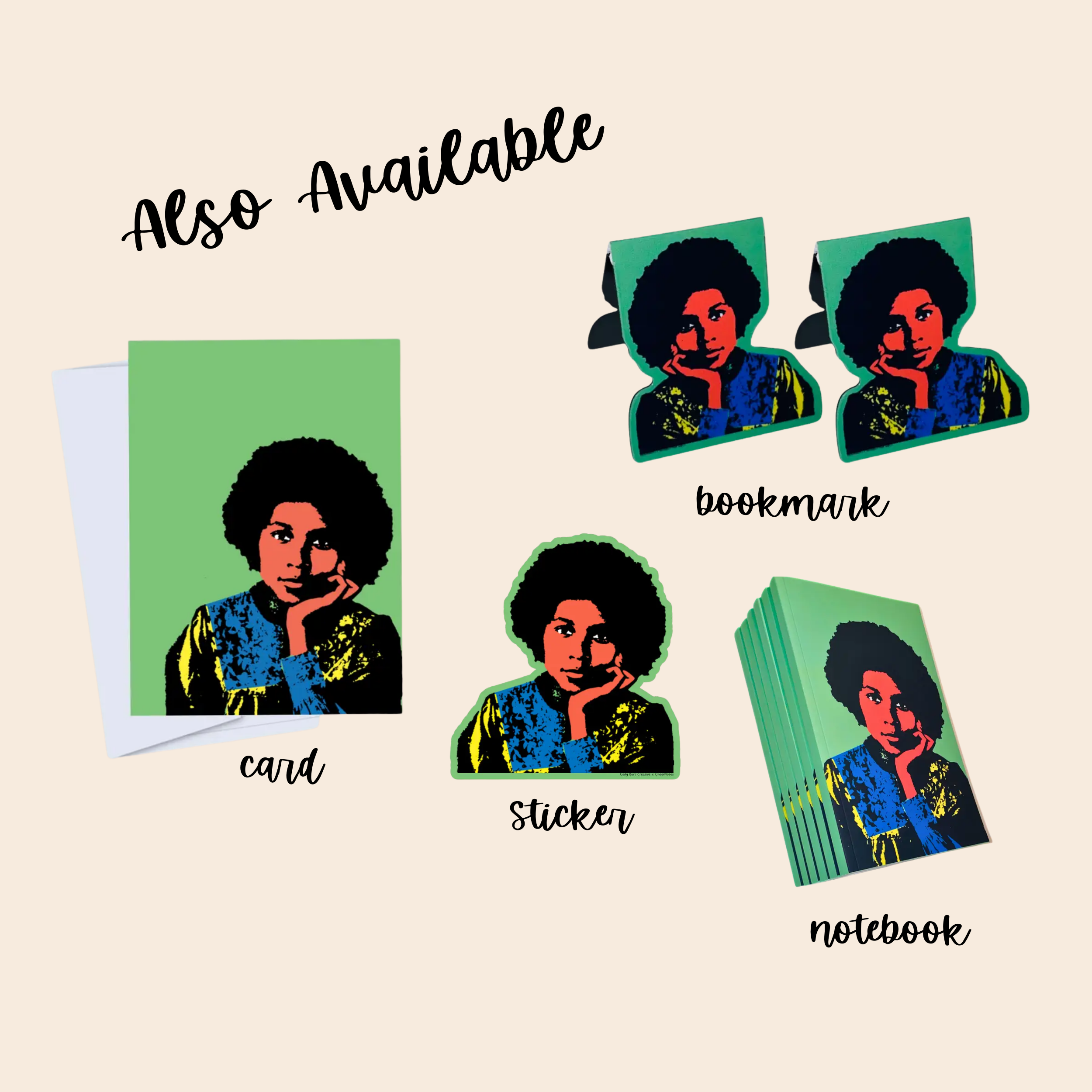 CheerNotes Greeting Cards & Stationery - Wholesale Notebook - bell hooks Notebooks – Soft Cover, Lined Journals3