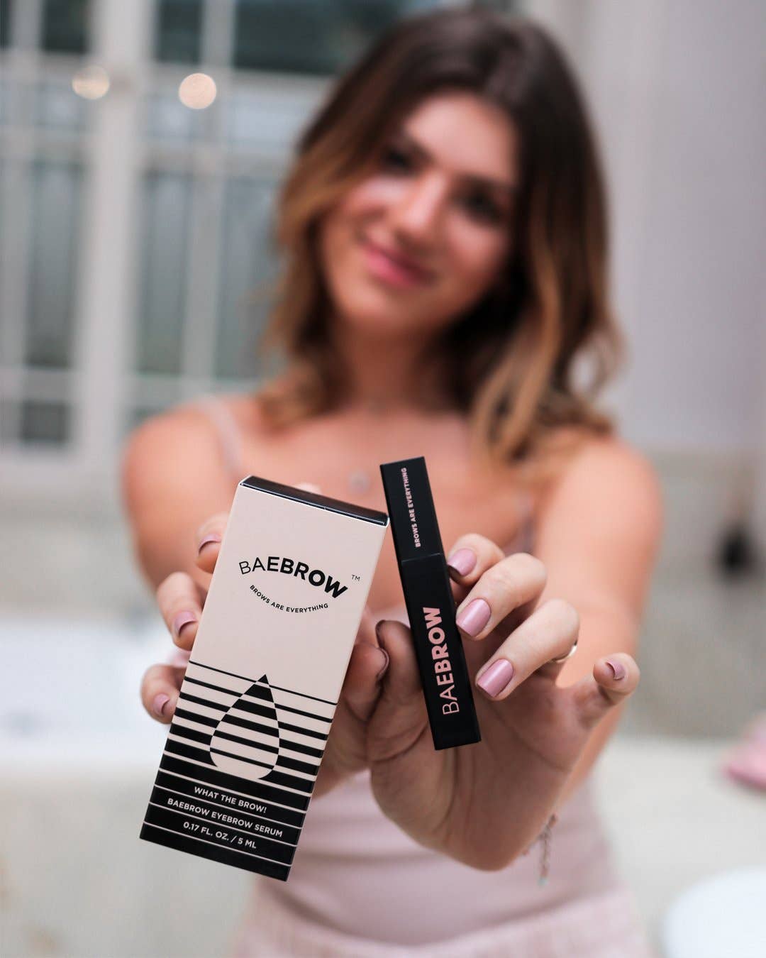 Transparent WHAT THE BROW! EYEBROW & LASH GROWTH SERUM for wholesale on Faire7