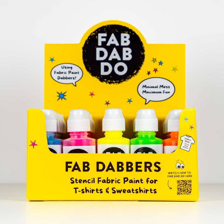 Fabric Paint Dabbers Mega Pack (75pcs) for wholesale by Fab Dab Do
