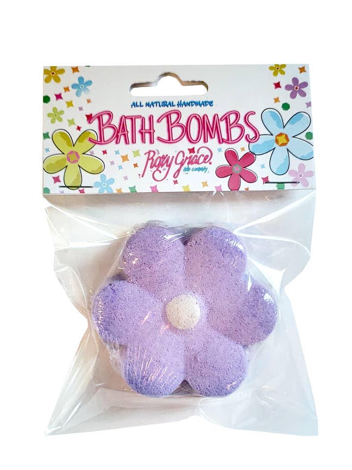 LG Daisy Bath Bomb for wholesale by Roxy Grace