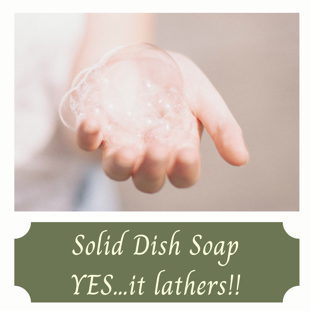 BEEZY ECO - Wholesale Dish Soap - Solid Dish Soap Bar Peppermint, Lime & Tea Tree1