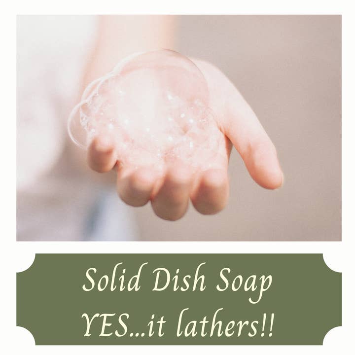 BEEZY ECO - Wholesale Dish Soap - Solid Dish Soap Bar Peppermint, Lime & Tea Tree1