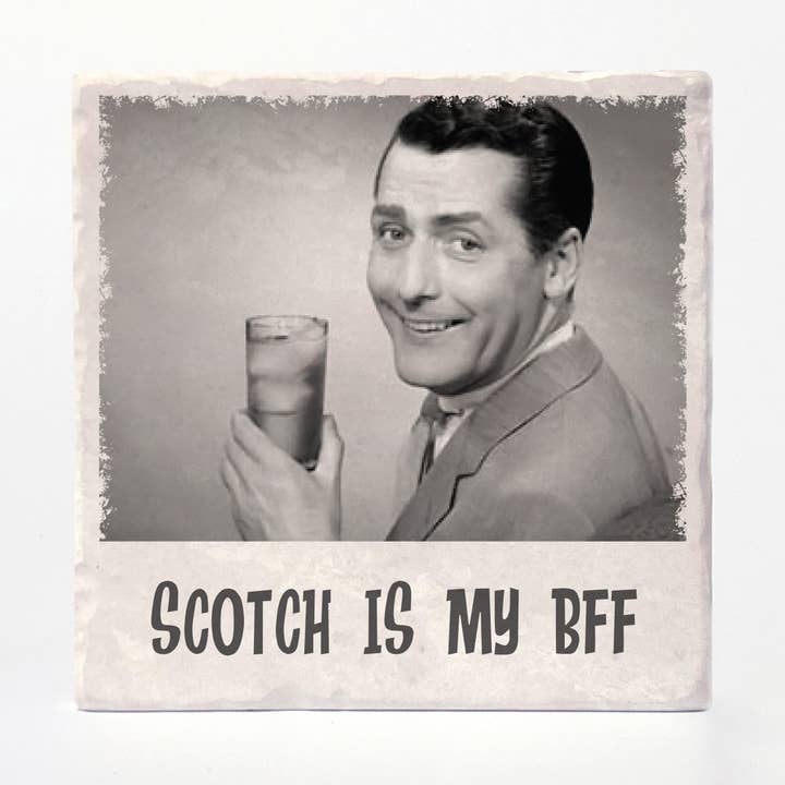 Versatile Coasters Canada - Wholesale Coasters - Retro Drunk Guys Coasters0