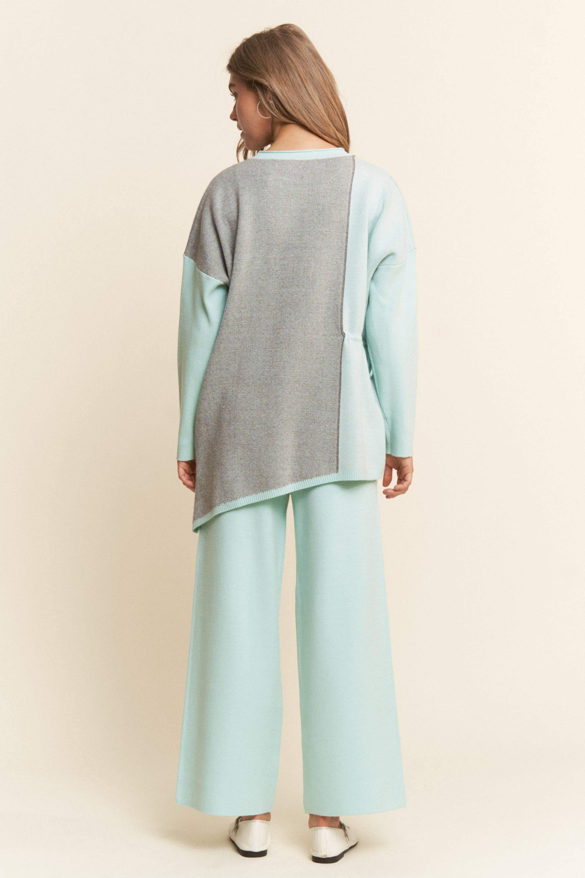 J.NNA - Wholesale Top & Pant Set (NOT Loungewear) - Women's - Soft Knit 2PC Set Long Sleeve Top & Bottoms S-L/1X-3X23