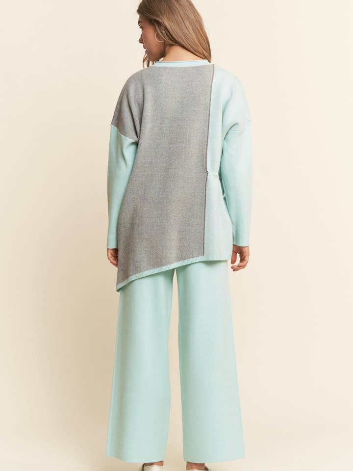 J.NNA - Wholesale Top & Pant Set (NOT Loungewear) - Women's - Soft Knit 2PC Set Long Sleeve Top & Bottoms S-L/1X-3X23