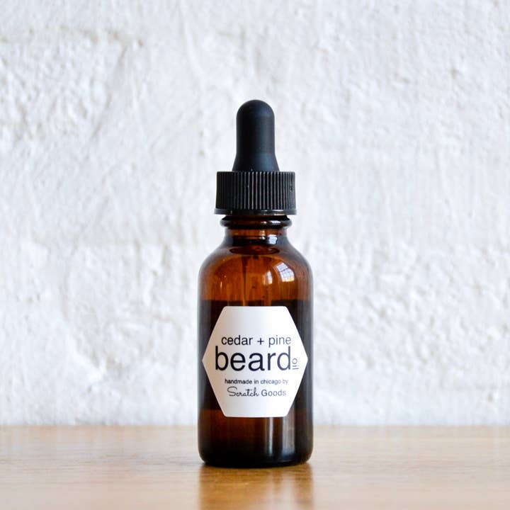 aceite para barba de cedro y pino para venta al por mayor de Scratch Goods