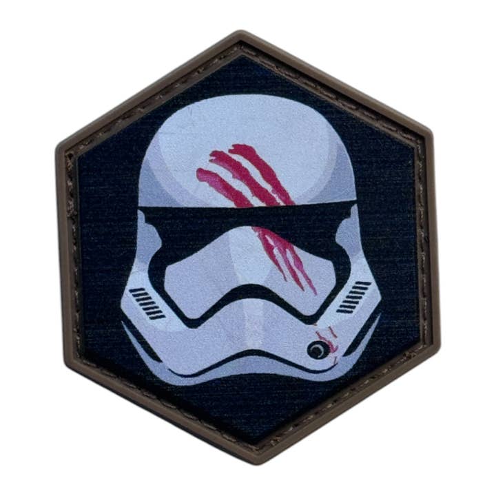 Hex Stormtrooper PVC MORALE PATCH voor wholesale door ARTPATCHES