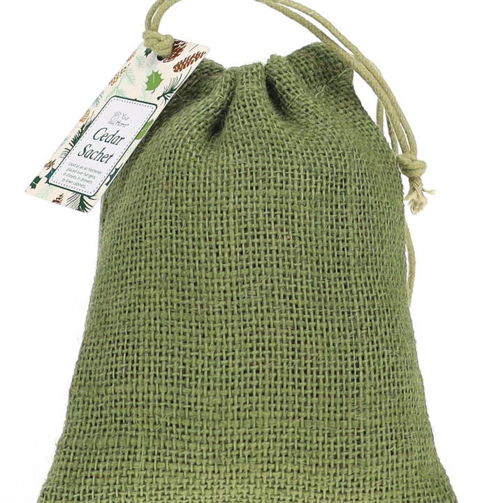 Your Home - Wholesale Sachet - Cedar Sachet, Burlap