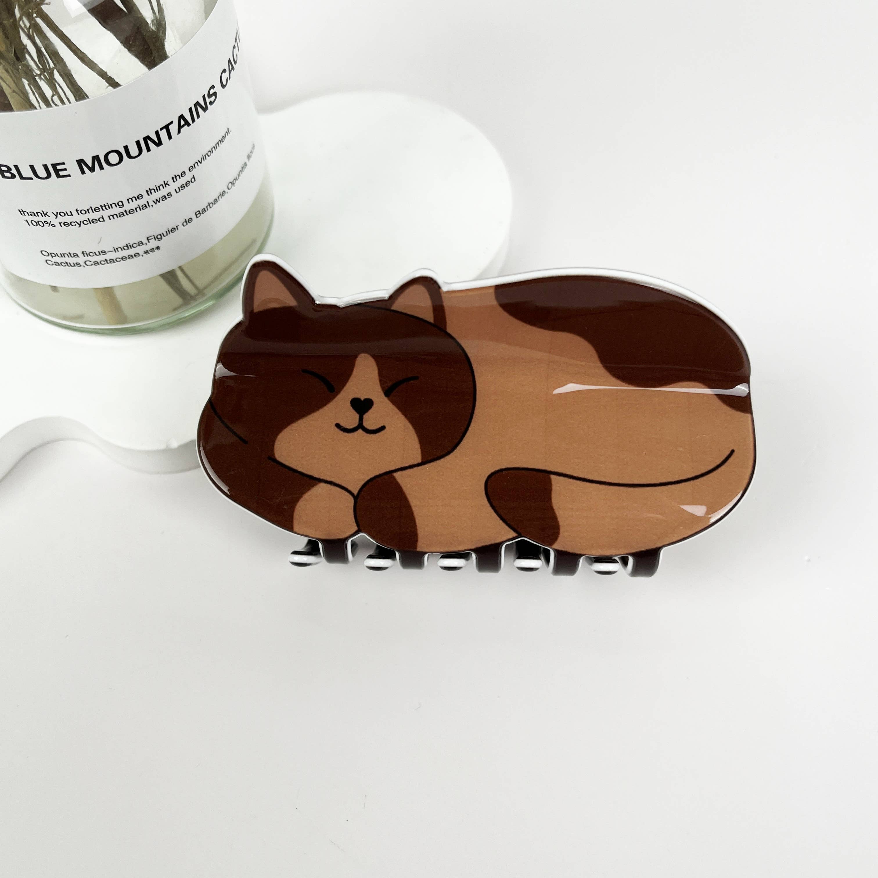 mildstyles - Venta al por mayor Horquilla para el pelo - Mujer - Clip de garra para cabello con diseño de gato8