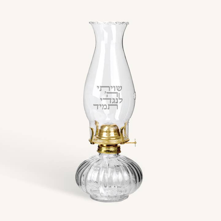 Lâmpada Parafina Shul - Grande por atacado de Ner Mitzvah