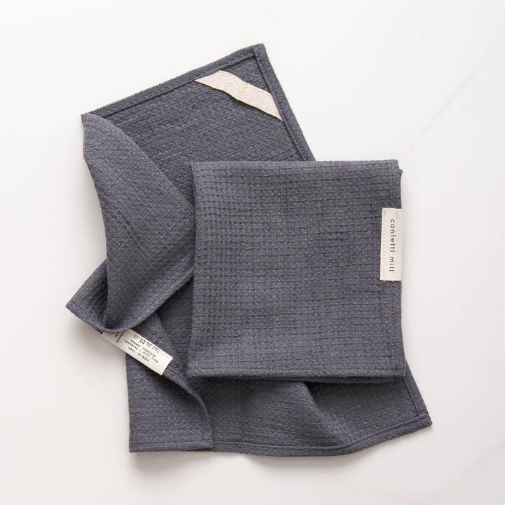 confetti mill - Vente Torchon - Torchons en lin - Grey Waffle0