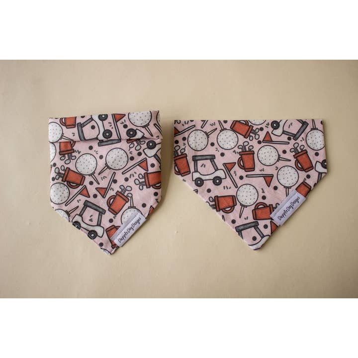 Dapple Dog Designs - Venta al por mayor Bandana - Perros - Pañuelo de golf, bandana para perro, bandana deportiva