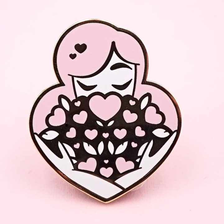 Self Love Pin for wholesale by Kelly McMahon Design