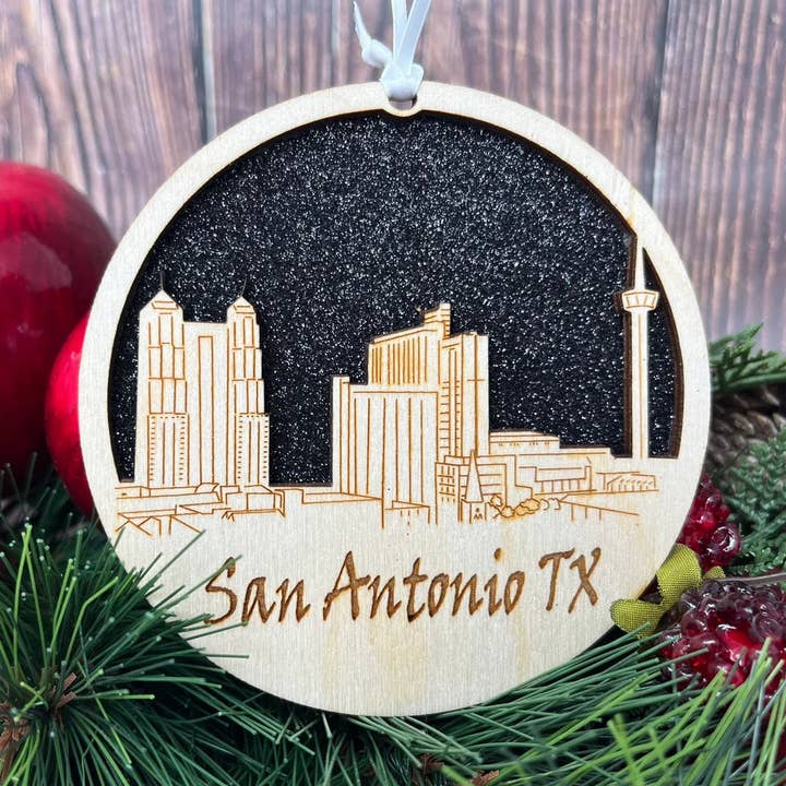 San Antonio Skyline prydnad för wholesale av Joseph's Workshop
