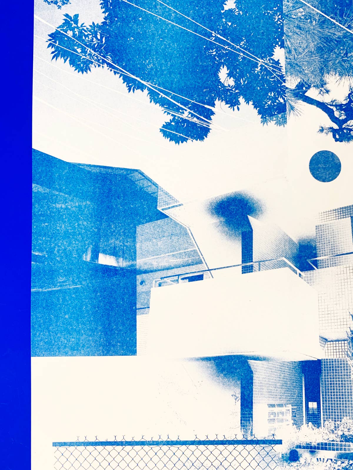 ANO Studio - Wholesale Art Print - Riso Print | City Reflection1