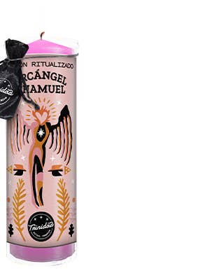 Archangel Chamuel Ritualized Candle for wholesale by trinidad