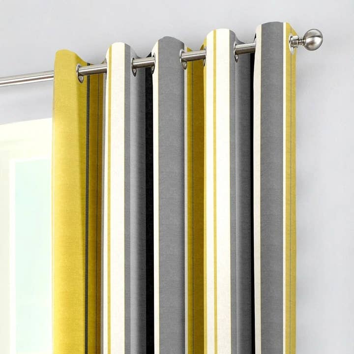 Whitworth Ready Made Lined Eyelet Curtains Ochre for wholesale by Terrys