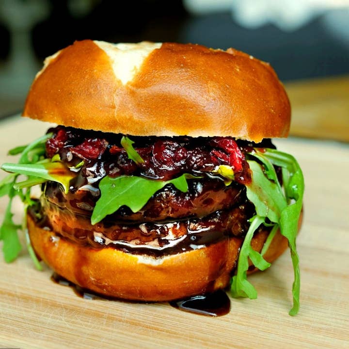 Shroomeats® - Wholesale Shelf-stable prepared meal - Shroomeats® Mushroom Patties : Vegan Burger4