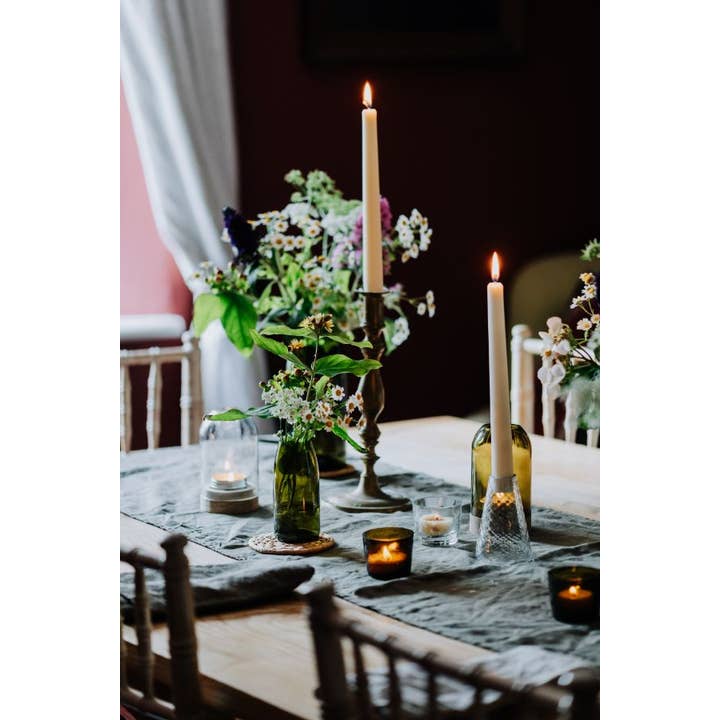 Old Green – wholesale Vase – Recycled Olive Green Glass 'Piccolo' Flower Bud Vase1