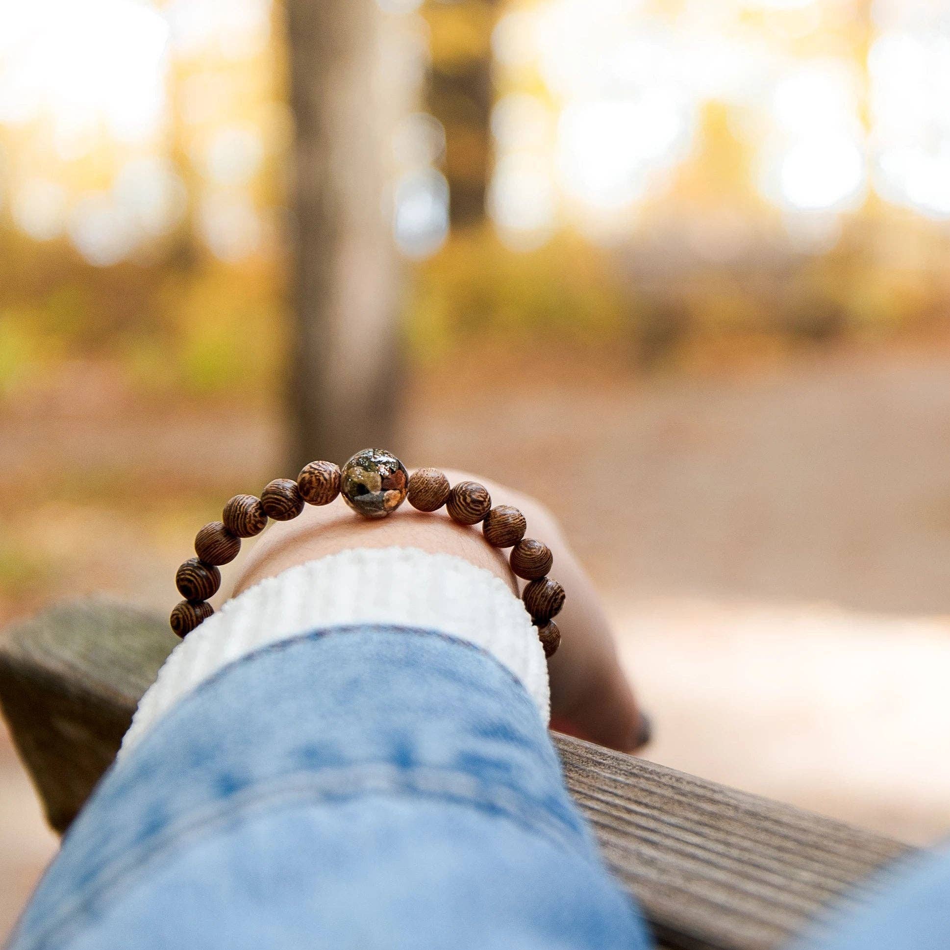 Homes Bracelets - Wholesale Beaded Bracelet - Wear a Real Piece of Lake Superior - Wood2