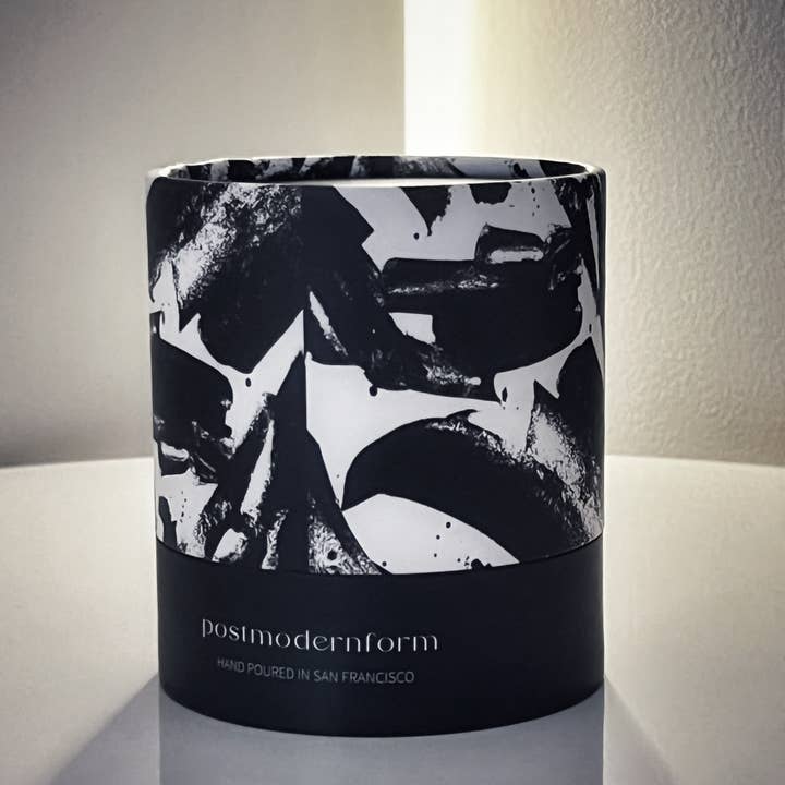 postmodernform - Wholesale Jar/Filled Candle - winter era / mint + pine + cypress soy wax candle4
