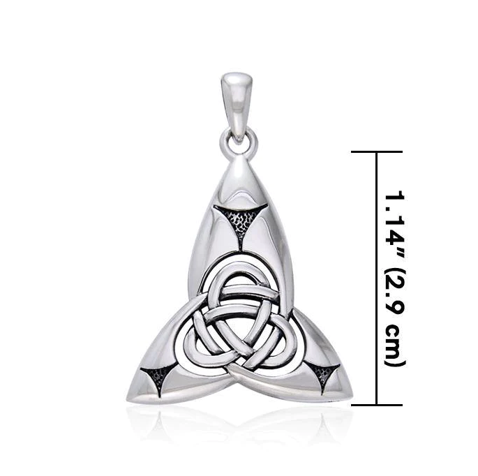 Dublin Gift Company - Wholesale Individual Charm/Pendant - Sterling Silver Celtic Triquetra Pendant1