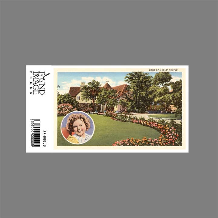 Found Image Press - Wholesale Sticker - Sticker LA-210 Shirley Temple Huis1