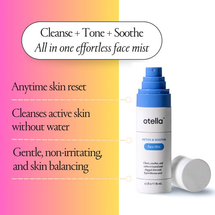 Otella - Wholesale Face & Body Mist/Water - Detox + Soothe Face Mist with Hypochlorous Acid8