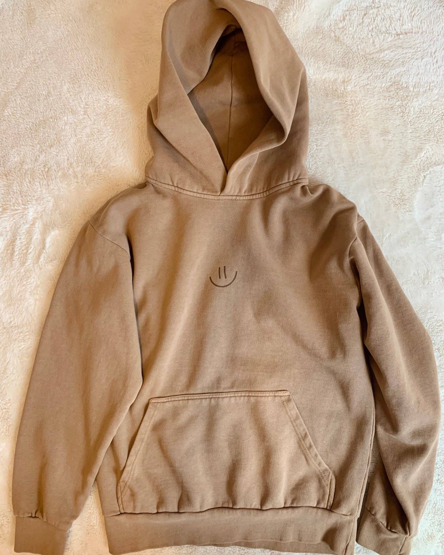 Rad Vibes Only - Vendita all'ingrosso Completo loungewear - Donna - Concentrati sul buon set abbinato: felpa con cappuccio e pantaloni sportivi Smiley3