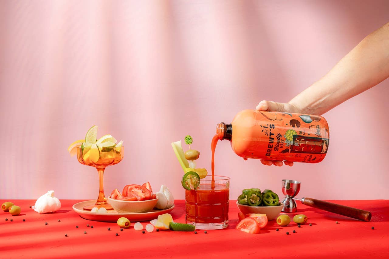Brewt's - Vente Mélange/sirop pour cocktails - Bloody Mary | Tout naturel - Mélangeur à cocktail 32 oz3