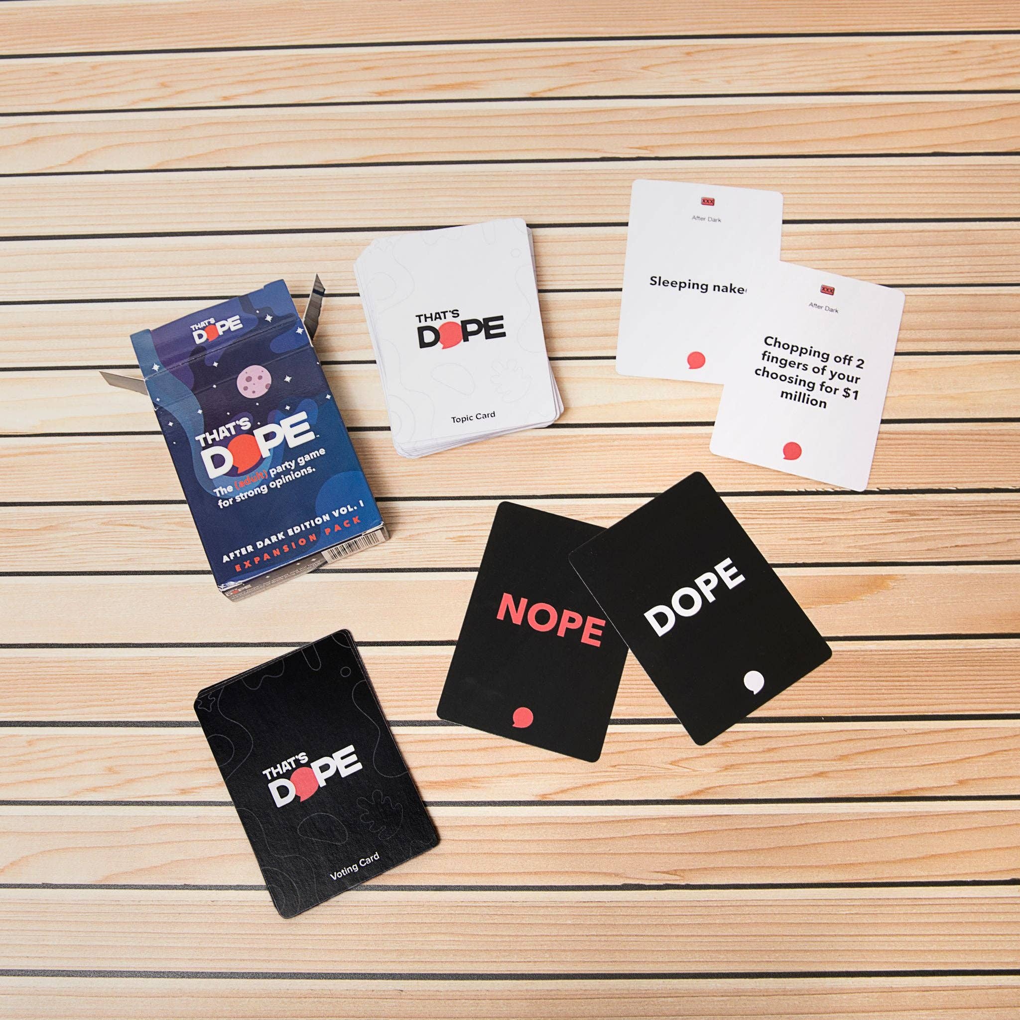 That's Dope: The Party Game for Strong Opinions - Wholesale Card Game - That's Dope: After Dark Edition4
