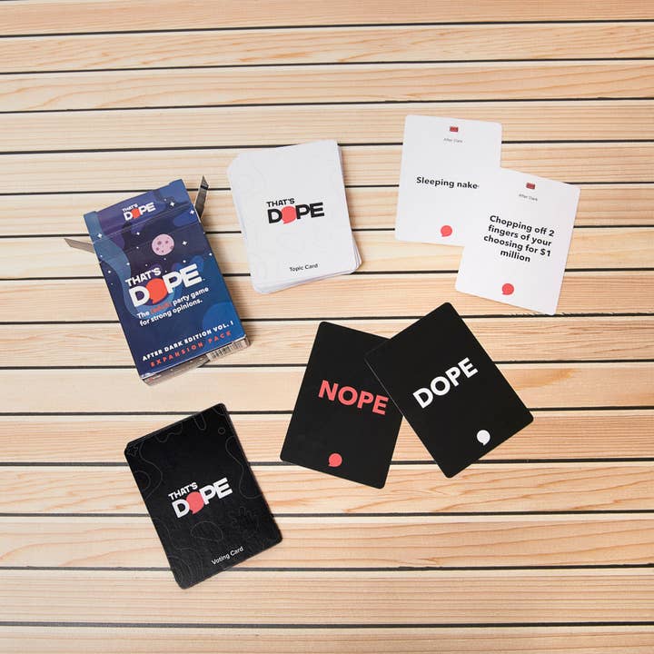 That's Dope: The Party Game for Strong Opinions - Wholesale Card Game - That's Dope: After Dark Edition4