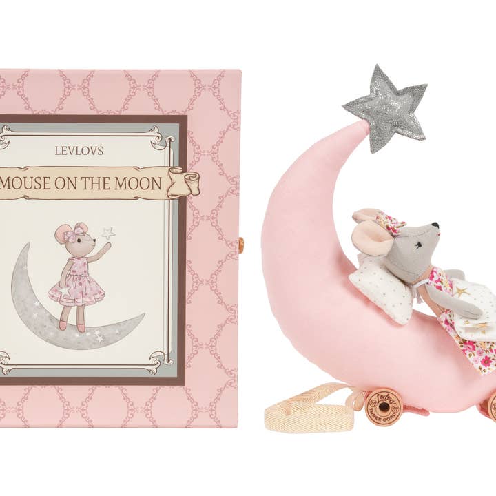 Souris et la Lune Doux Rêves Souris pour la vente par LEVLOVS