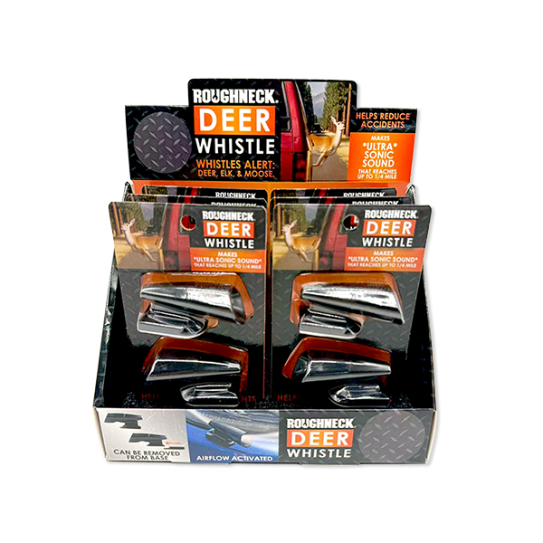 Novelty Brands - Wholesale Retailer Display - Home & Living - Roughneck Vehicle 2 Pieces Deer Whistle - 6/Display1