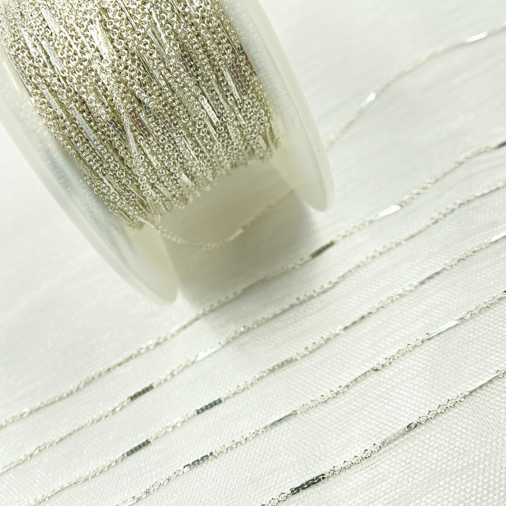 Tresor Jewelry Inc. - Wholesale Link & Chain Necklace - 1232D3SS. 925 Sterling Silver Cable Bar Chain3