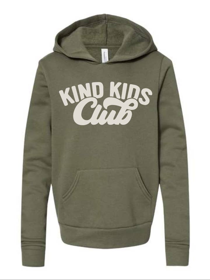 Kind Kids Club Hoodie für den Großhandel von Ruth Artistry & Decor LLC