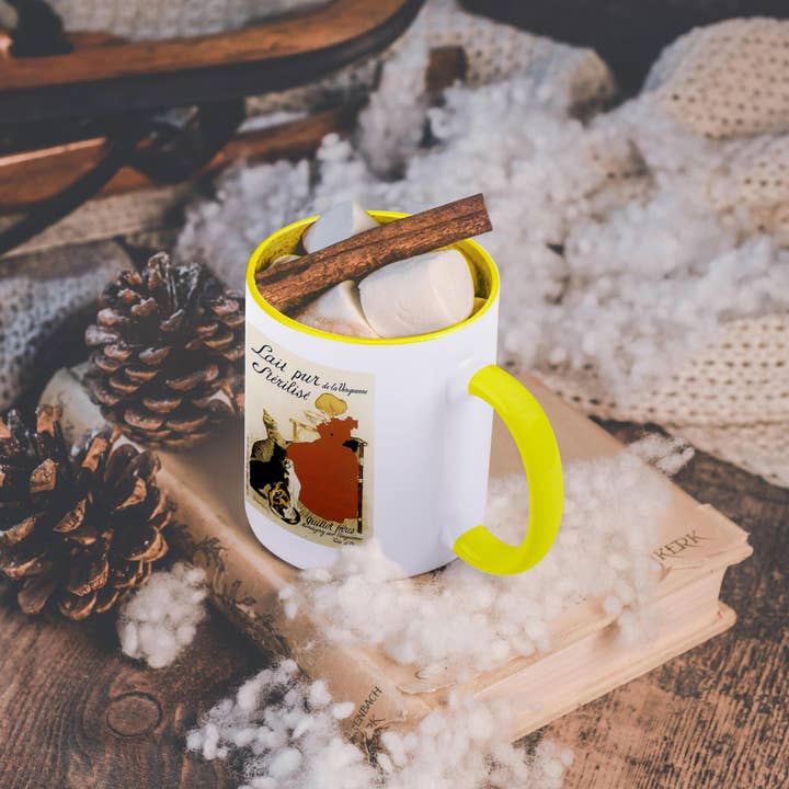 3dRose - Wholesale Coffee Mug - 3dRose, Vintage Lait Pur de la VingeanneSterilise French Advertising Poster, Mug5