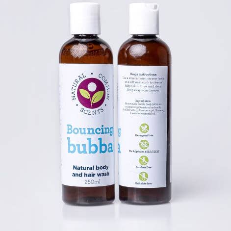 Bouncing Bubba - Baby Hair and Body Wash for wholesale by Natural Common Scents